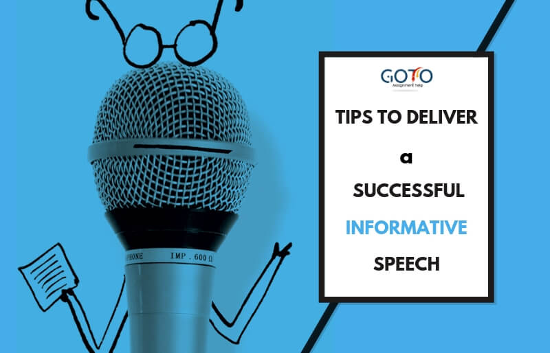 how to present informative speech